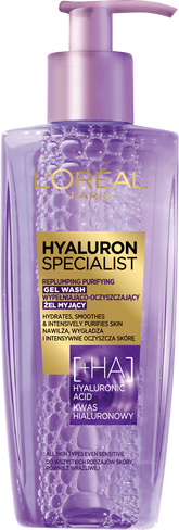Loreal Hyaluron Expert Cleansing Gel Wash 200ml