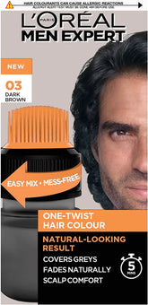 Loreal Men Expert One Twist Hair Color - 03 Dark Brown