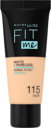Maybelline Fit Me Tube Foundation - 115 Ivory 30ml
