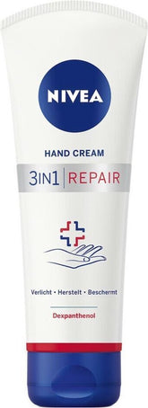 Nivea 3 In 1 Repair Care Hand Cream 100ml