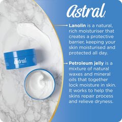 Astral Intensive Face & Body Moisturiser Cream 200ml