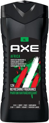 Axe Men 3 In 1 Africa Body, Face & Hair Wash 400ml