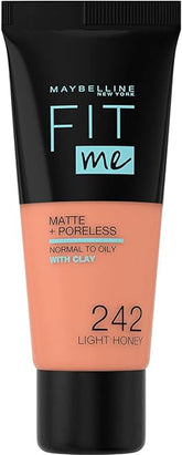 Maybelline Fit Me Matte + Poreless Foundation - 242 Light Honey