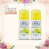 Garnier Obao Fresquissima 48H Roll-on Anti-perspirant Deodorant 65G (Pack of 2)
