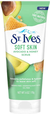 St Ives Soft Skin Avocado & Honey Scrub 170g
