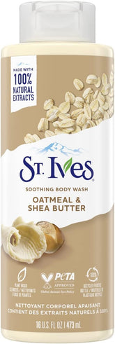 St Ives Oatmeal & Shea Butter Body Wash 16Oz