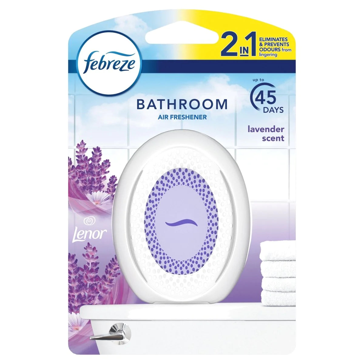 Febreze Lavender Bathroom Air Freshener 7.5ml –