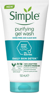 Simple Skin Detox Purifying Facial Wash 150ml