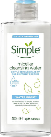 Simple Water Boost Micellar Cleansing Water 400ml