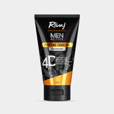 Rivaj Men Expert Charcoal White Face Wash 150ml ( NEW PACKAGING)