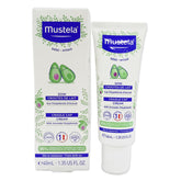 Mustela Baby Cradle Cap Cream - Newborn safe - with Natural Avocado - Paraben Free & Fragrance Free - 40ml