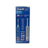 Oral B Electric Family Edition 3 Tooth Brush 2'S