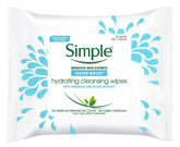 Simple Bio Waterboost Wipes 20'S
