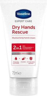 Vaseline Expert Care Dry Hands Rescue Hand Cream 75ml