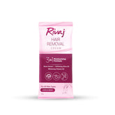 Rivaj Hair Removal Cream, 3in1 Moisturizing Formula, With Rose Extract, Softening Olive Oil, Whitening Vitamin B3, For All Skin Types (20 Grams)