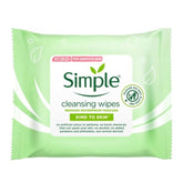 Simple Kind To Skin Cleansing Facial Wipes 25'S