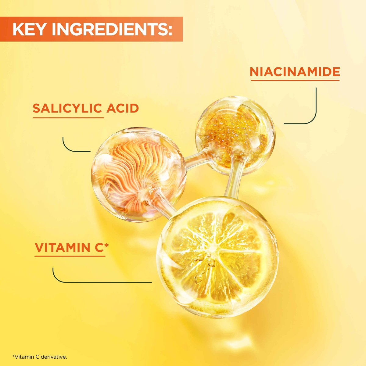 Garnier Vitamin C* Brightening Liquid Care, 120ml