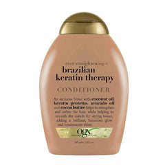 OGX Ever Straight Brazilian Kertin Therapy Conditioner 385ml