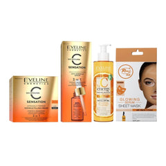 Vitamin C Brightening & Anti Aging Set ( 4PCS)