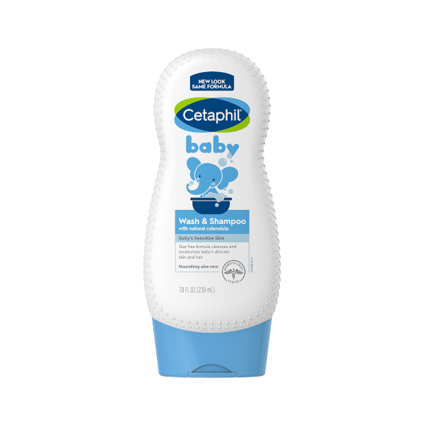 Cetaphil Baby Wash & Shampoo 7.8Oz