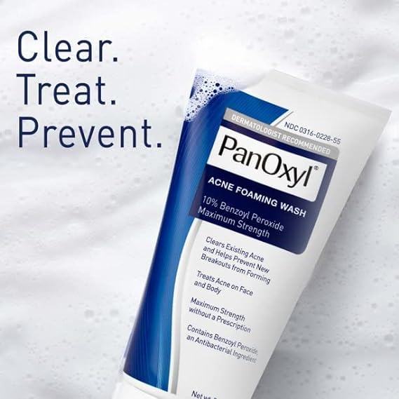 Panoxyl Acne Foaming Face Wash 156g