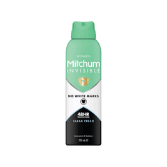 Mitchum Women 48H Invisible Clear Fresh Body Spray 200ml