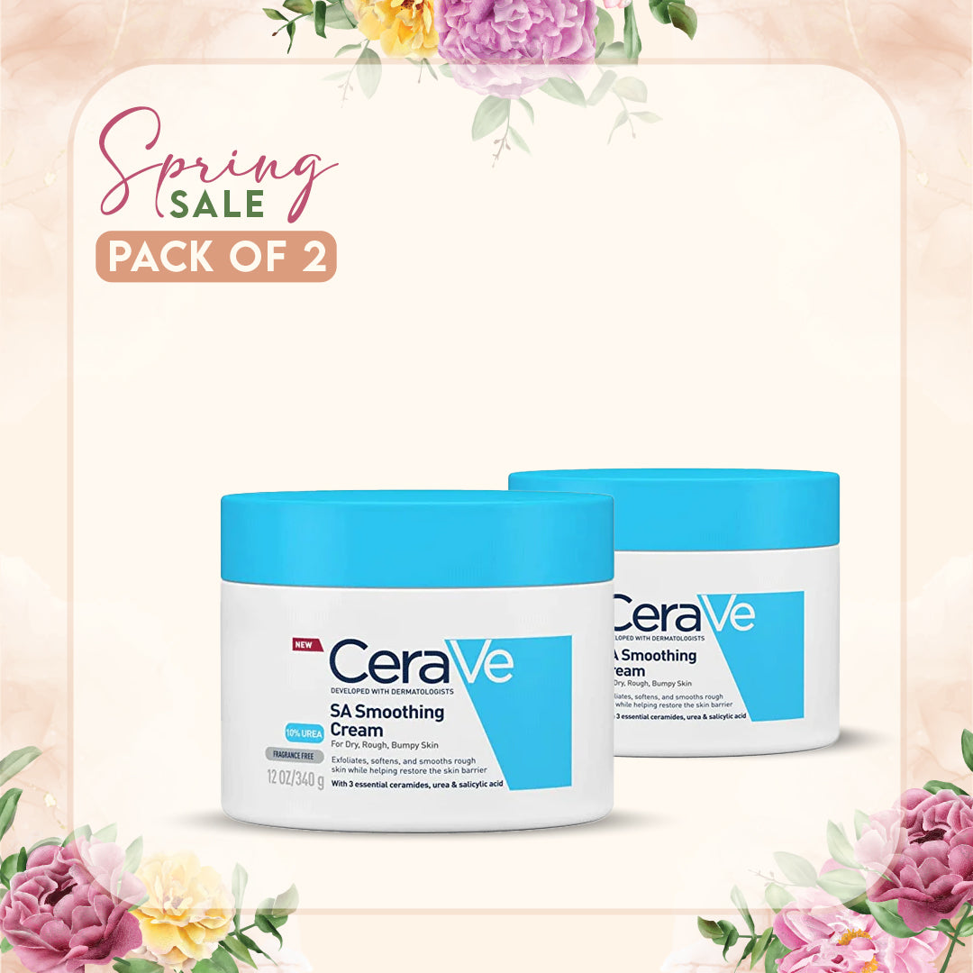 Cerave SA Smoothing Cream 340g Pack of 2