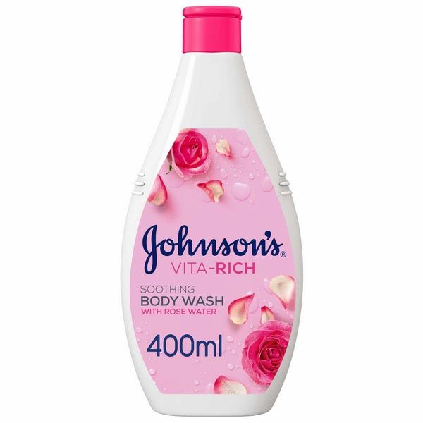 Johnson's Rose Water Body Wash 400ml