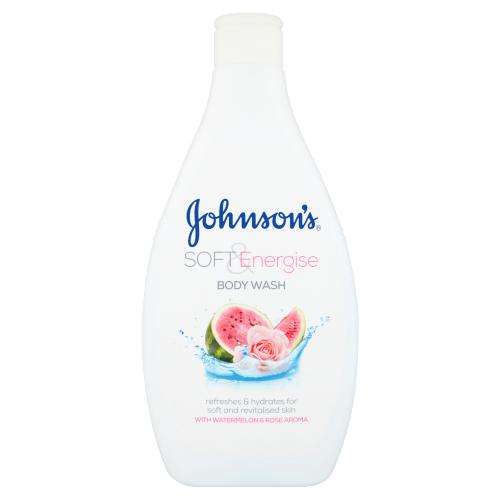 Johnson's Soft & Energize Body Wash With Water Melon & Rose Aroma 400ml