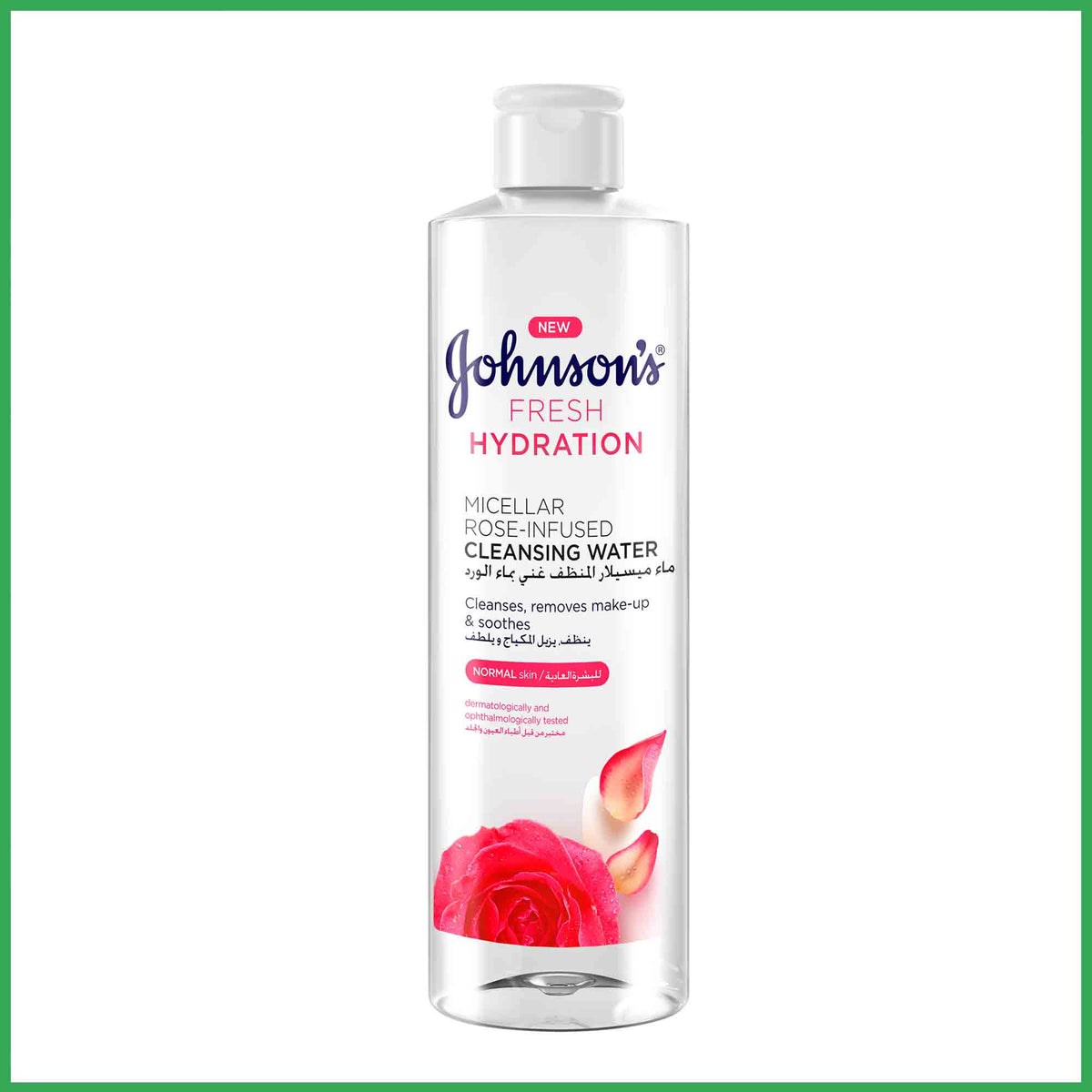 Johnson's Fresh Hydration Rose-Infused Micellar Water 400ml