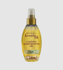 OGX Keratin Oil Rapid Reviving Hair Oil 118ml