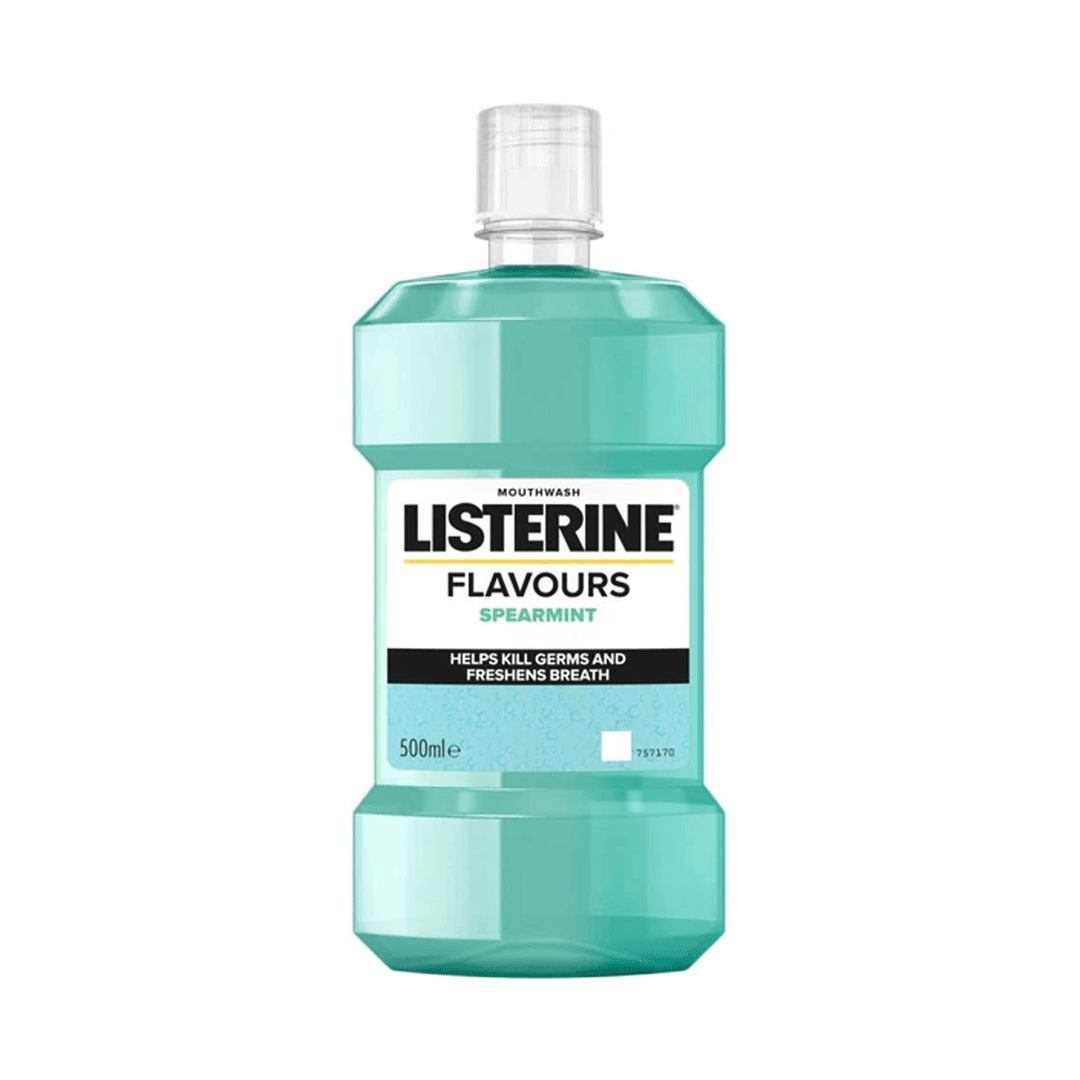 Listerine Spearmint Mouth Wash 500ml