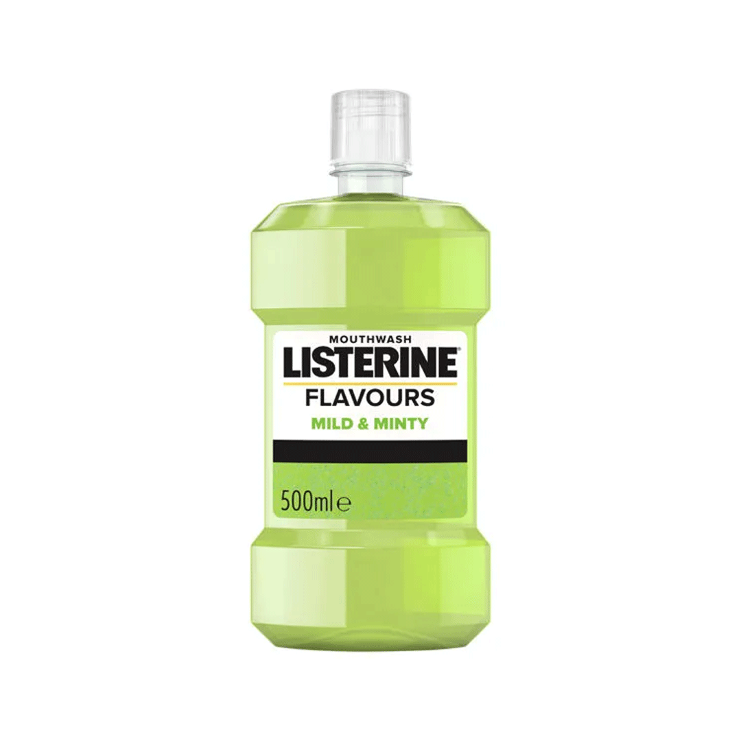 Listerine Mild & Minty Mouth Wash 500ml