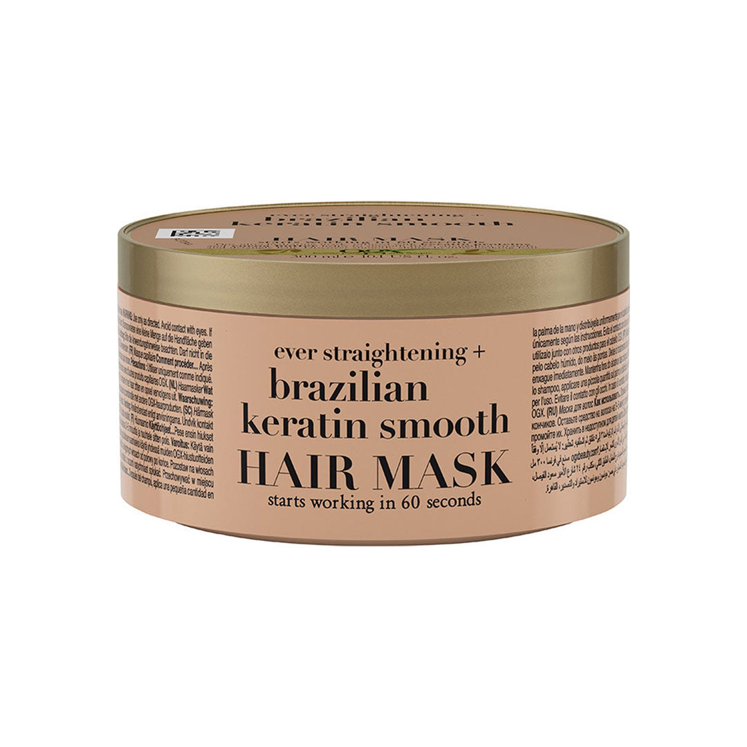 OGX Ever Straight Brazilian Keratin Therapy Hair Mask 300ml