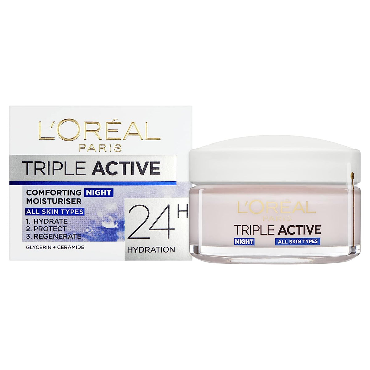 Loreal Triple Active 24H Comforting Night Cream 50ml