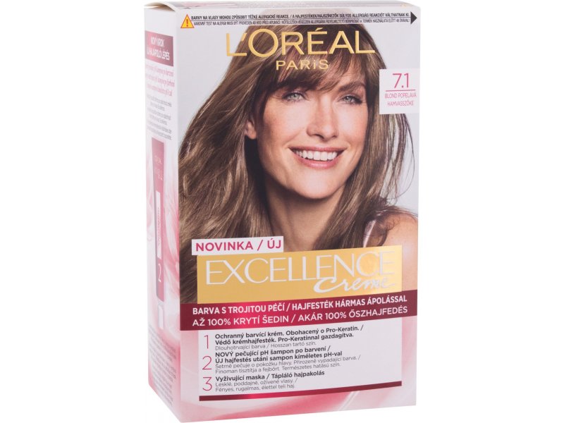 Loreal Blonde Hair Color -  7.1