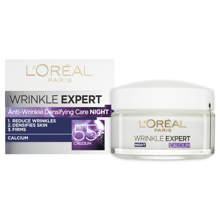 L'Oreal Wrinkle Expert Anti-Wrinkle Densifying Night Cream 55+ 50ml