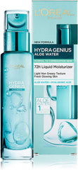 Loreal Hydra Genius 72H Aloe Water Liquid Moisturizer - 70ml