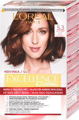 Loreal Excellence Hair Color - 5.3 Light Golden Brown