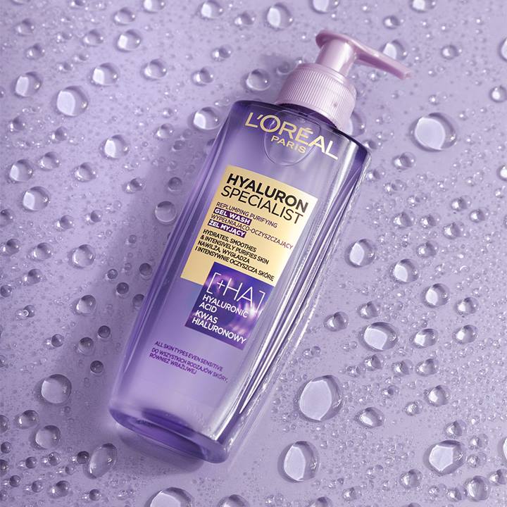 Loreal Hyaluron Expert Cleansing Gel Wash 200ml