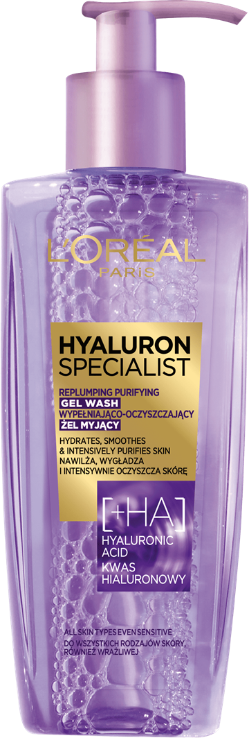 Loreal Hyaluron Expert Cleansing Gel Wash 200ml