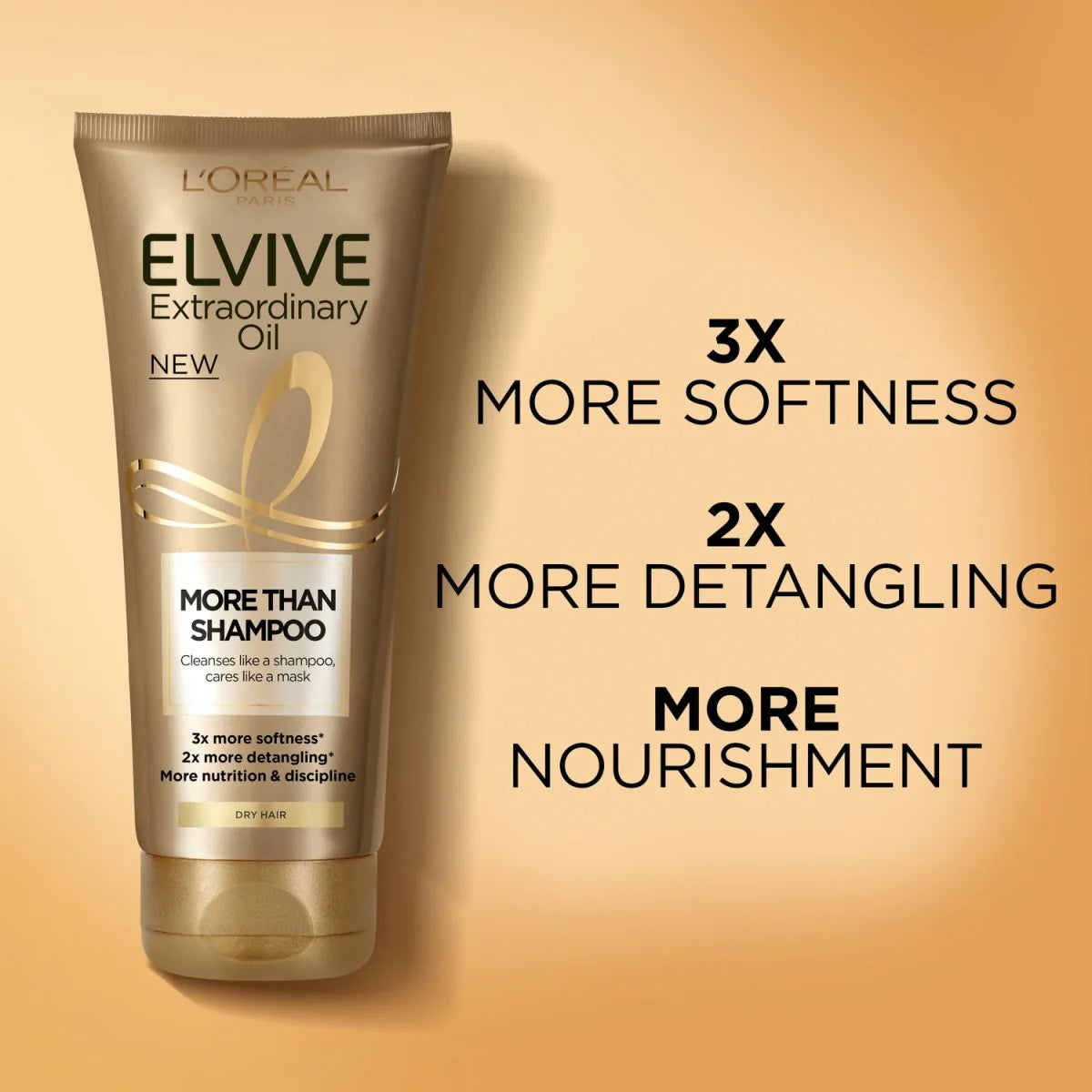 Elvive More Than Shampoo For Dry Hair 200Ml