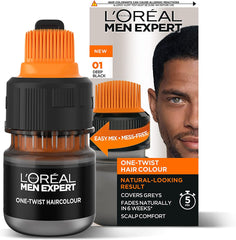 Loreal Men Expert One Twist Hair Color -  01 Deep Black