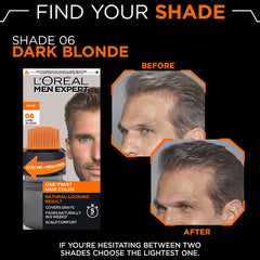 Loreal Men Expert One Twist Hair Color -  06 Dark Blonde