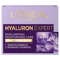 Loreal Hyaluron Replumping Night Cream Mask 50ml