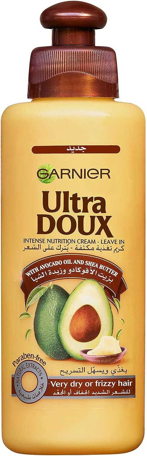 Garnier Ultra Doux Avocado Oil & Shea Leave In Cream 200ml