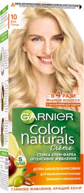 Garnier Color Naturals Permanent Hair Dye - 10 White Sun - Hair Color