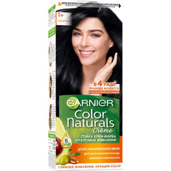 Garnier Color Naturals Permanent Hair Dye - 1+ Ultra Black -  Hair Color