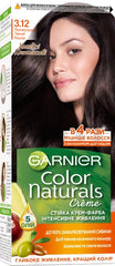 Garnier Color Naturals Permanent Hair Dye - 3.12 Pearlscent Dark Chocolate - Hair Color