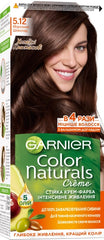 Garnier Color Naturals Permanent Hair Dye - 5.12 Frosty Chocolate - Hair Color